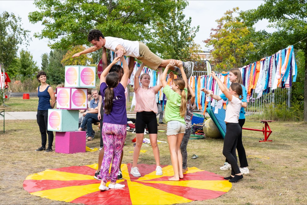 Workshop podiumkunsten op Club Delft Festival