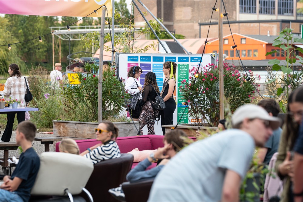 Vrijwilligersmarkt op Club Delft Festival