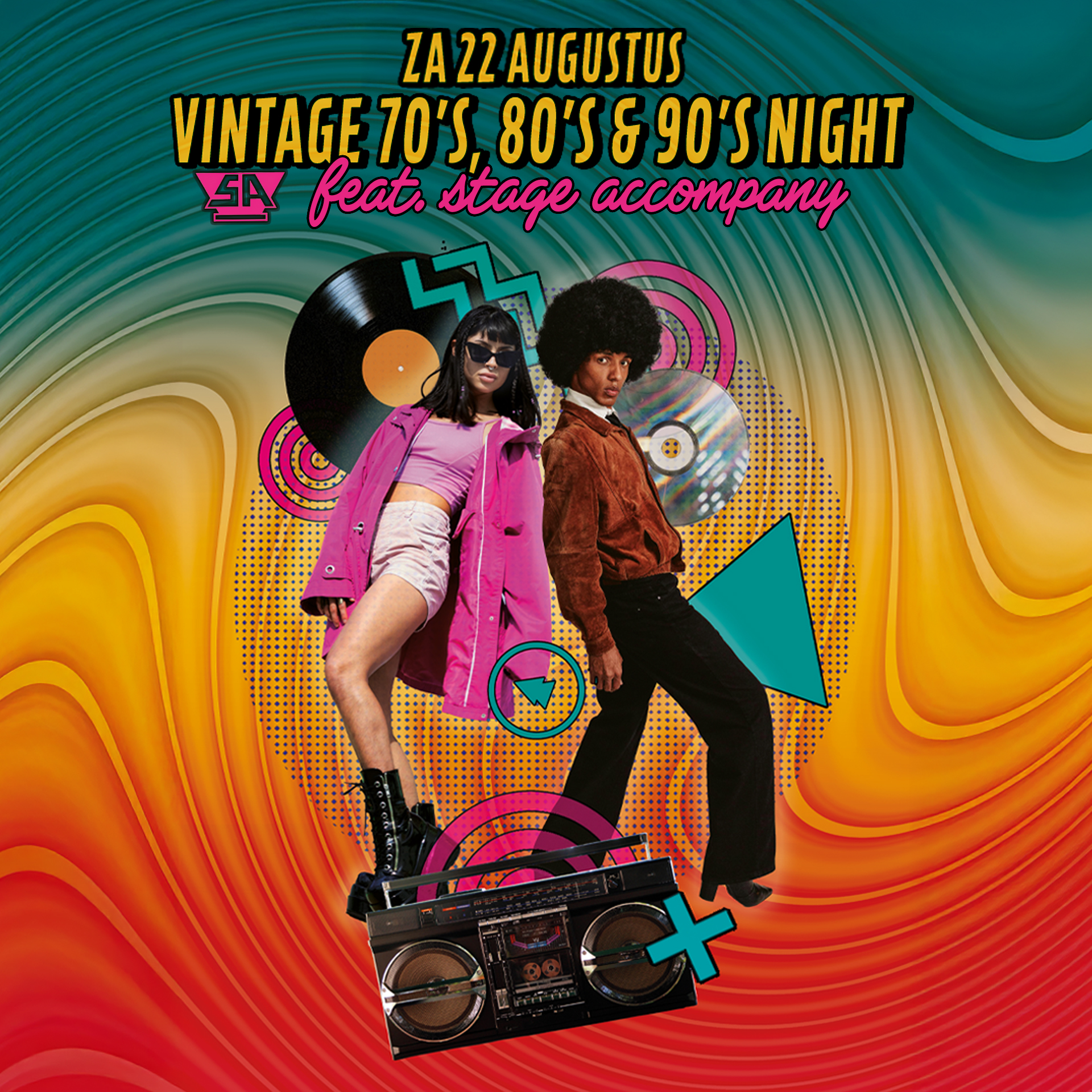 Vintage 70's, 80's & 90's Night | feat. Stage Accompany - Poppodium Phoenix