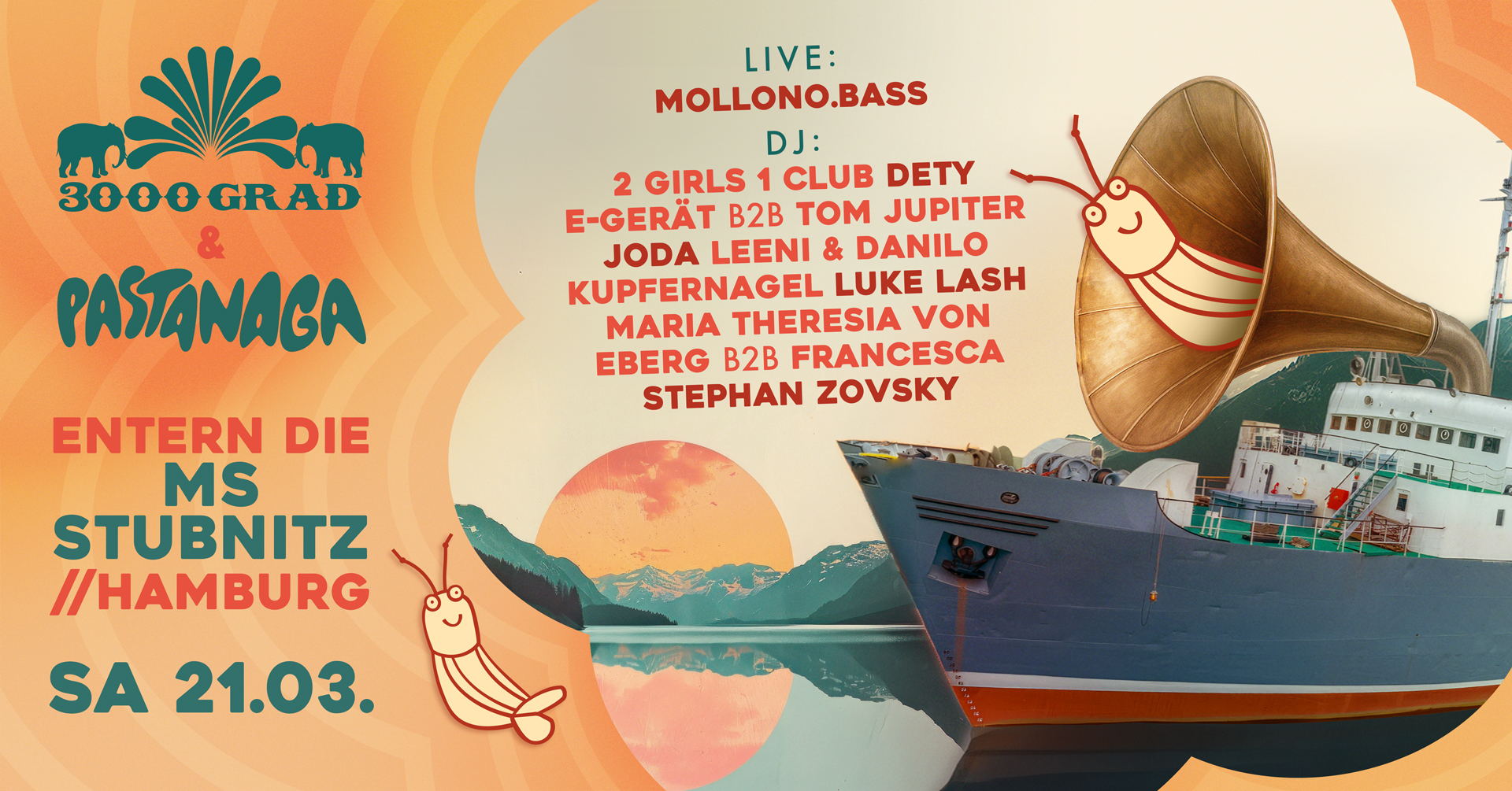 3000Grad und Pastanaga