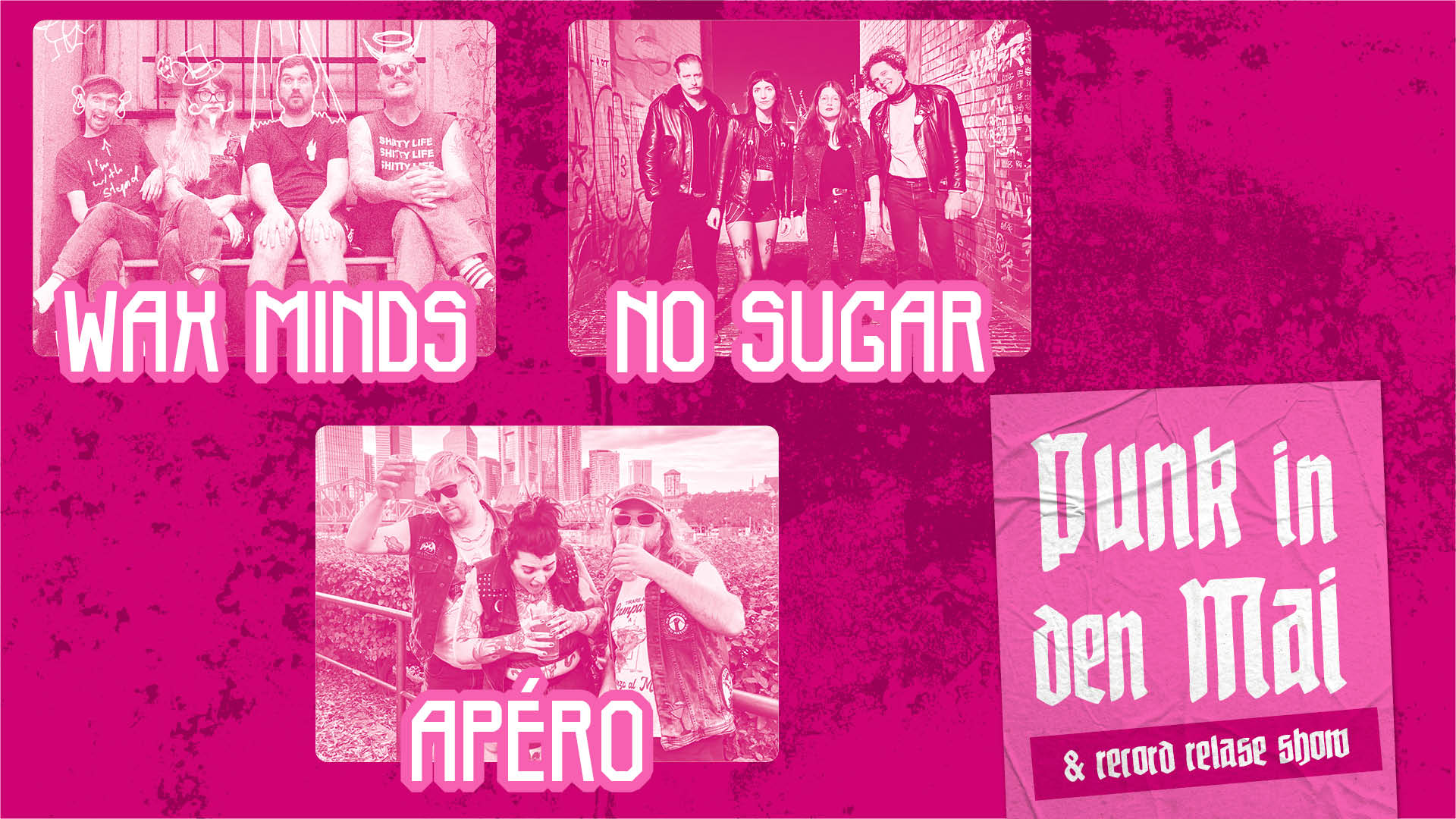 Wax Minds, No Sugar, Apéro