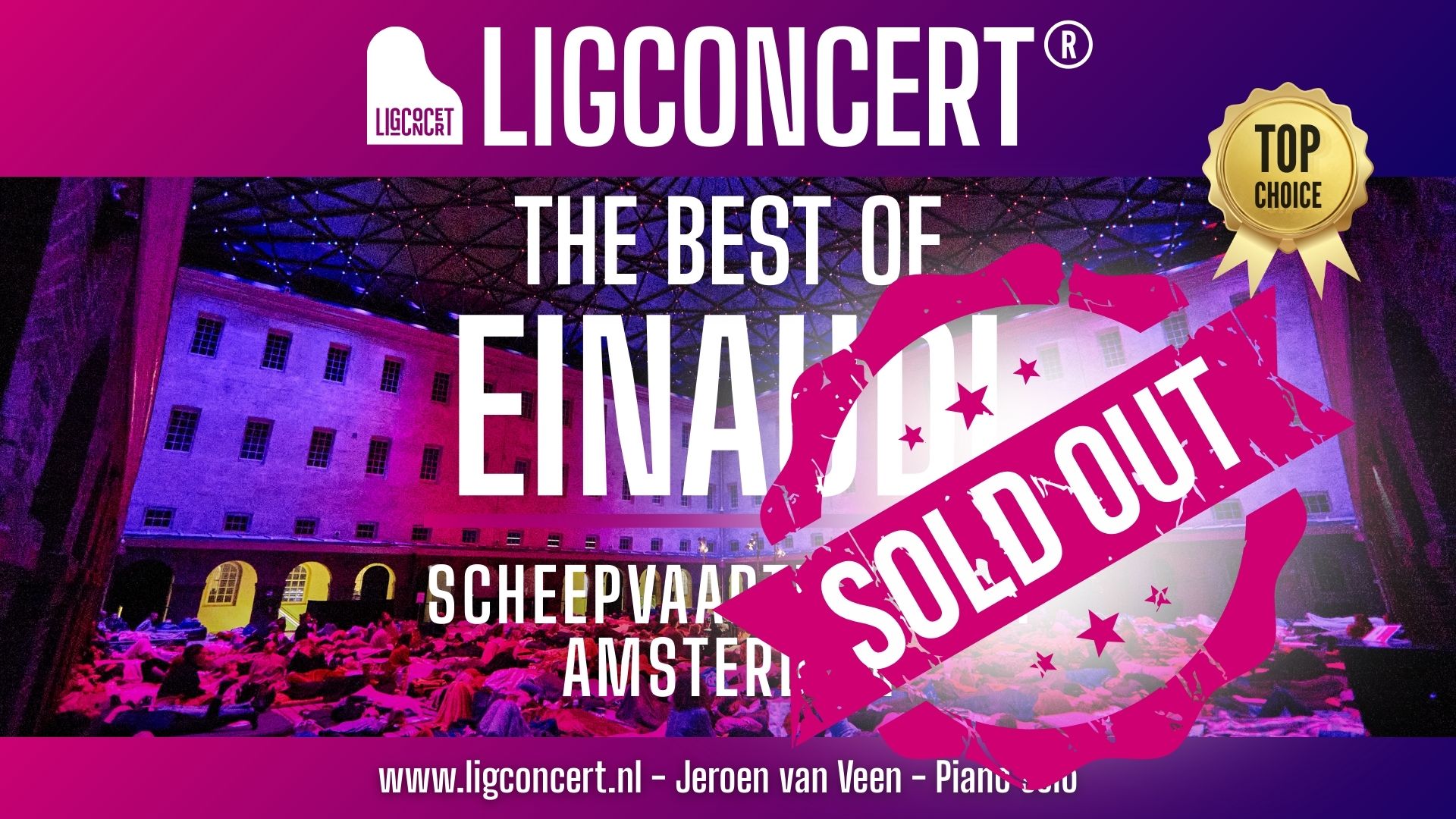 Ligconcert Best of Einaudi, Scheepvaartmuseum Amsterdam