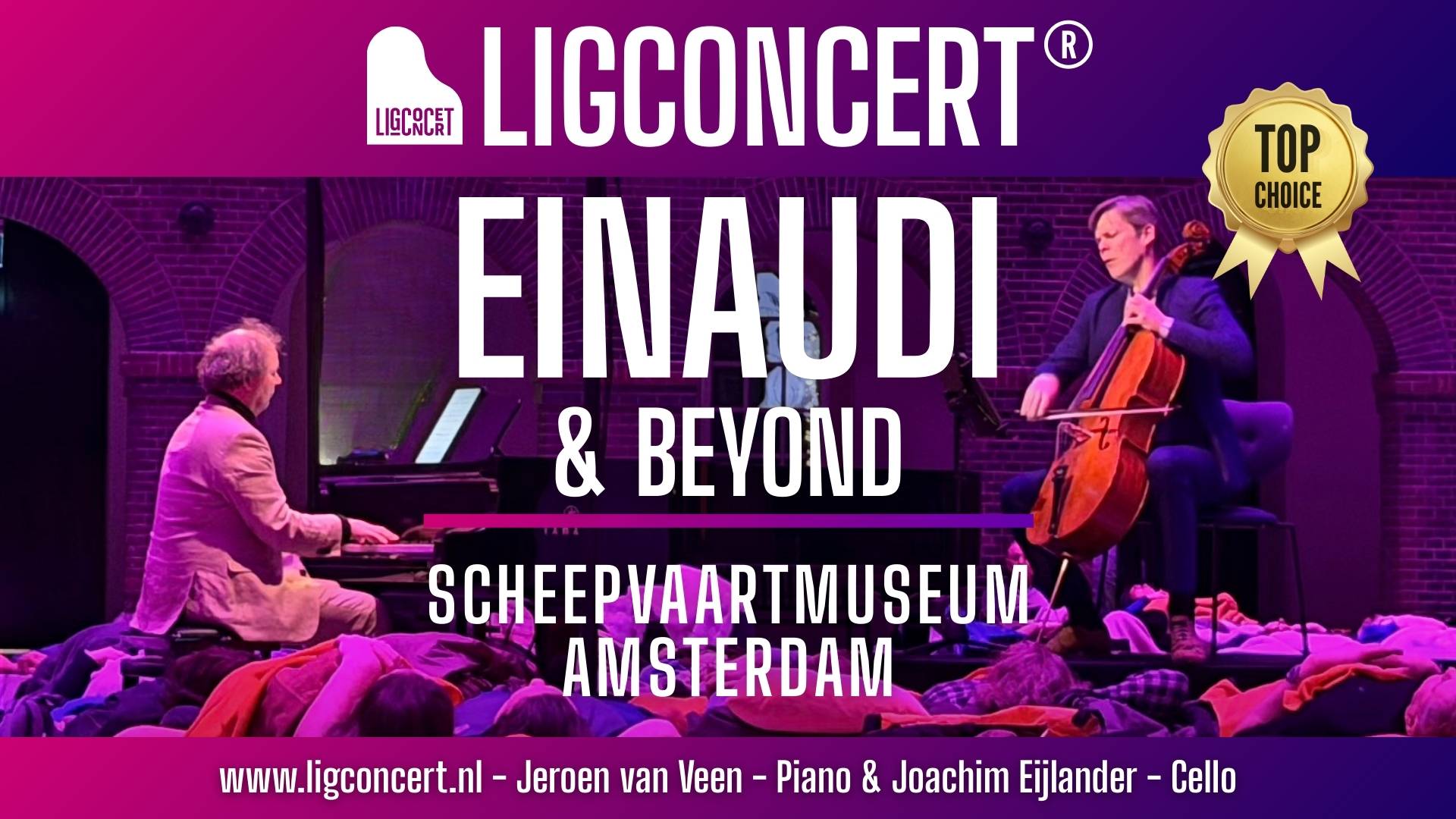 Ligconcert Einaudi & Beyond, Scheepvaartmuseum Amsterdam