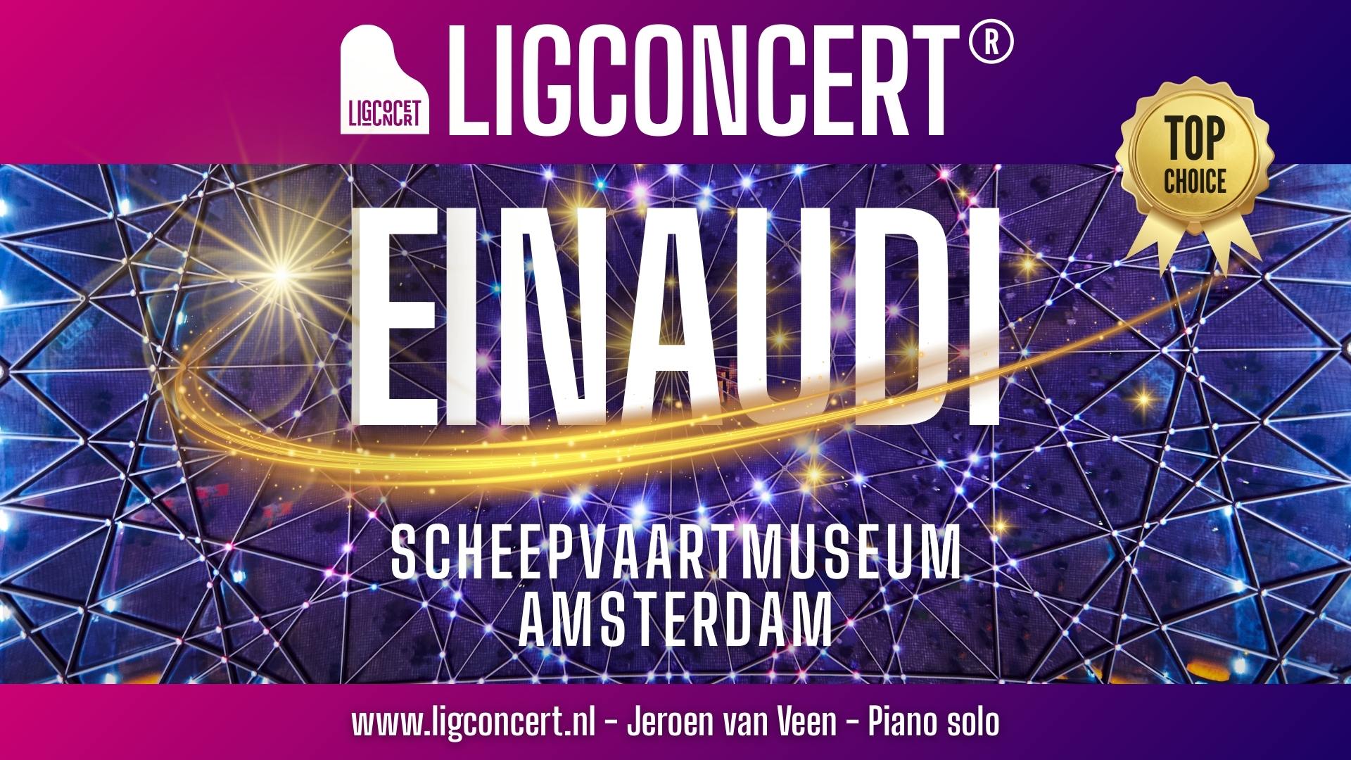 Ligconcert EINAUDI, Scheepvaartmuseum Amsterdam