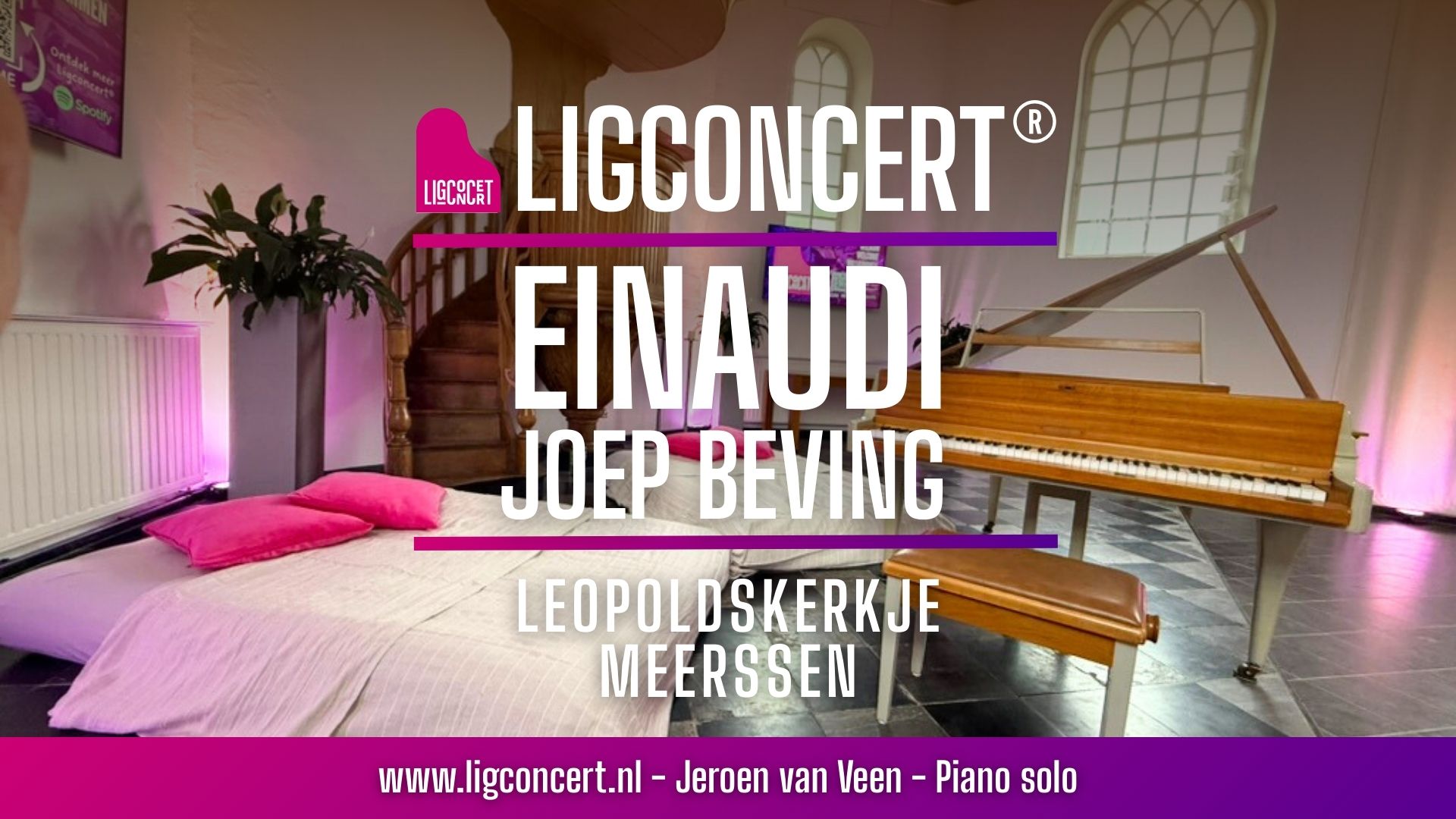 Ligconcert Einaudi-Beving, Leopoldskerkje Meerssen