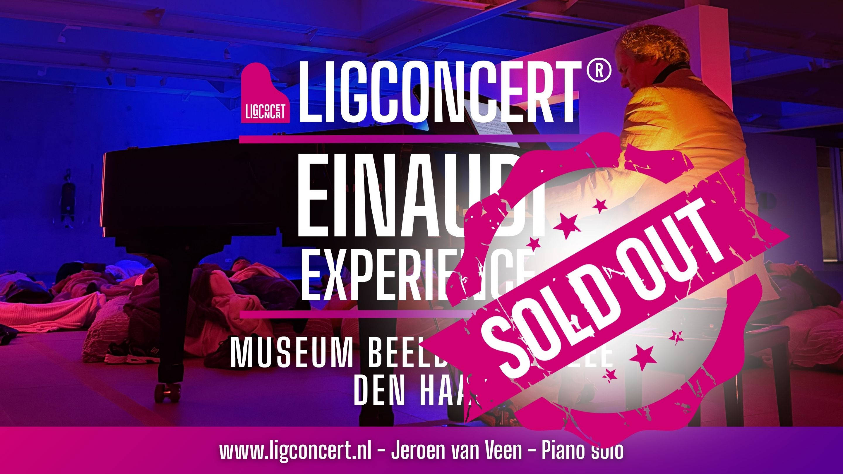 Ligconcert Einaudi Experience, Beelden aan Zee, Den Haag