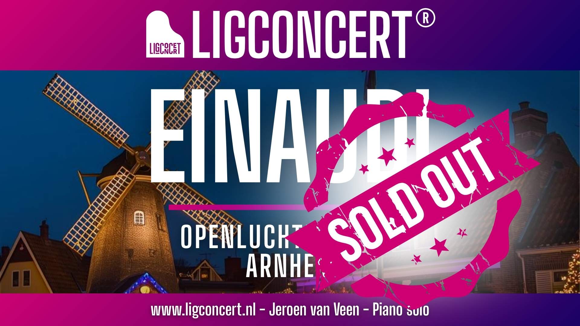 Ligconcert EINAUDI, Nederlands Openluchtmuseum Arnhem