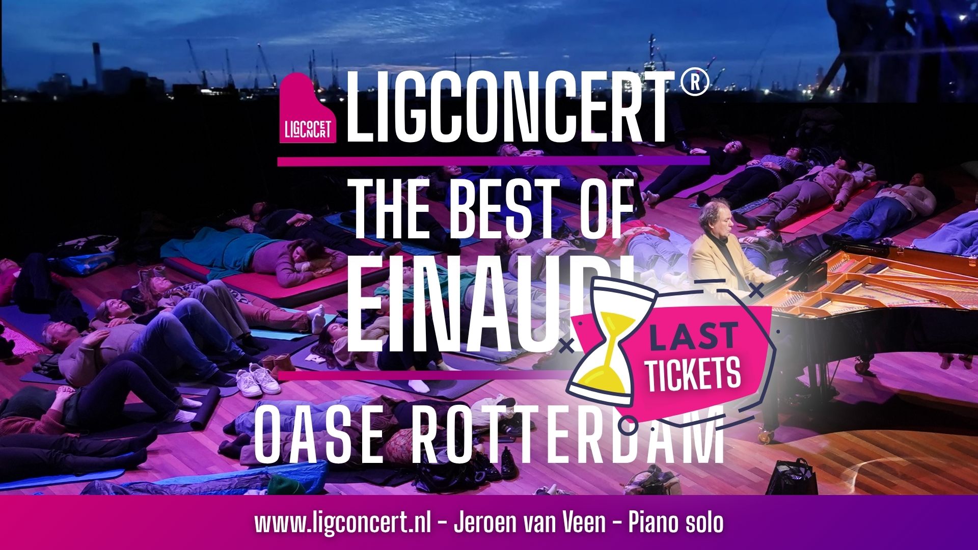 Ligconcert Best of Einaudi, OASE Rotterdam