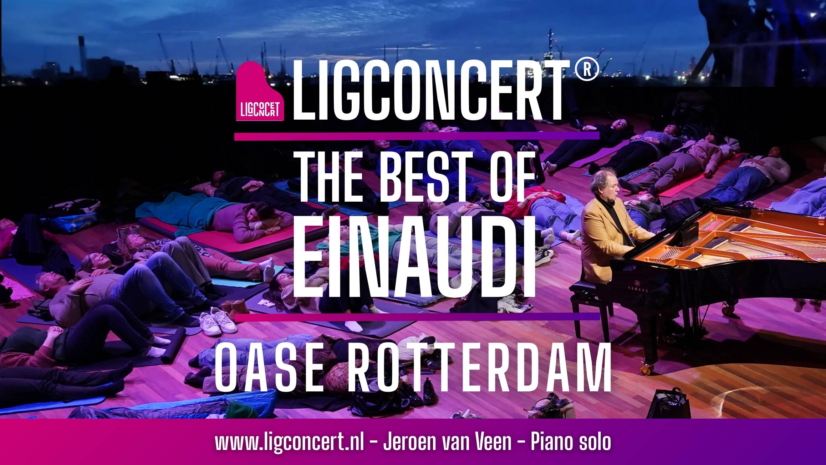 Ligconcert Best of Einaudi, OASE Rotterdam