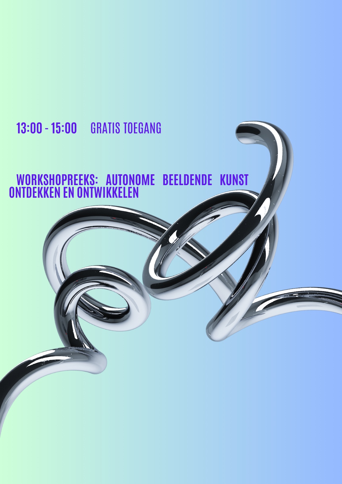 Ontdekken en Ontwikkelen: Autonome Beeldende Kunst Workshopsreeks #1