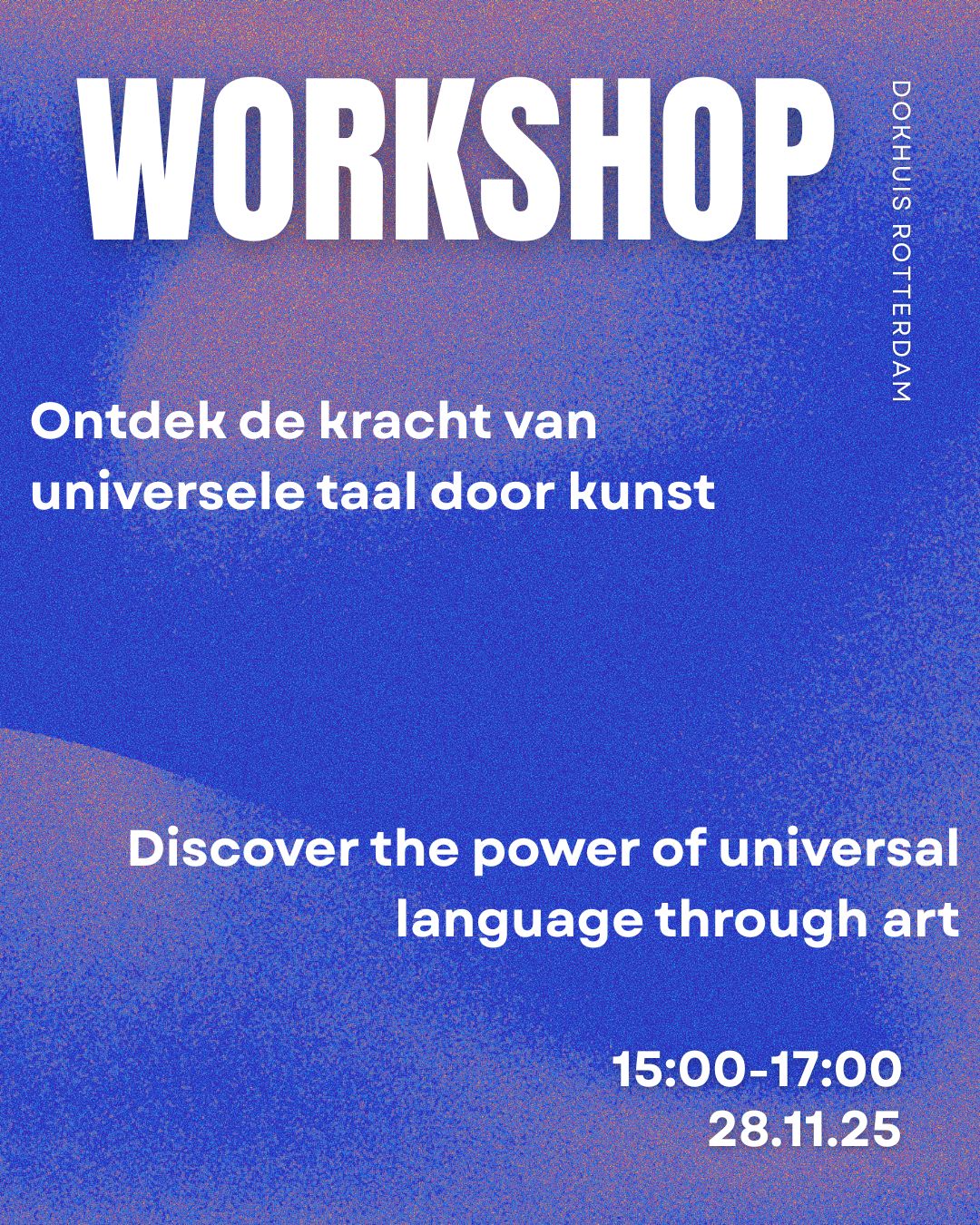 Workshop: Universele Taal