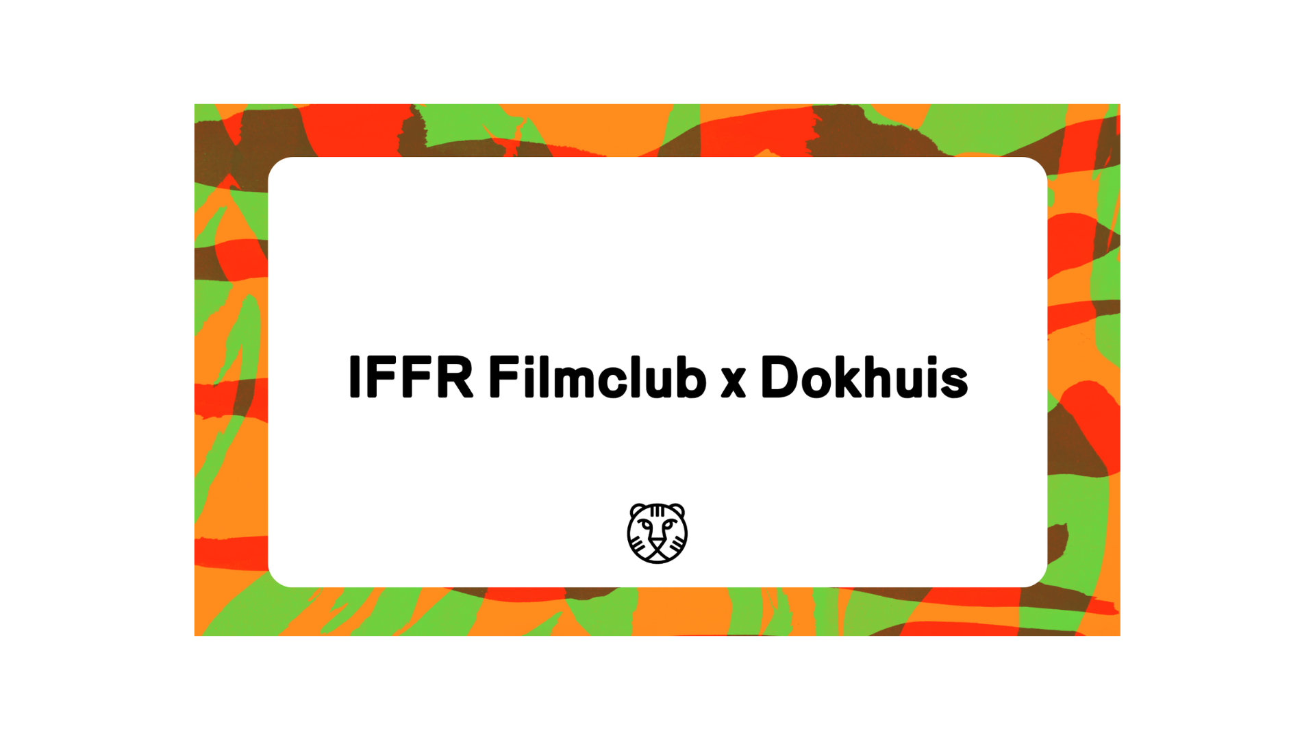 IFFR Filmclub in Dokhuis