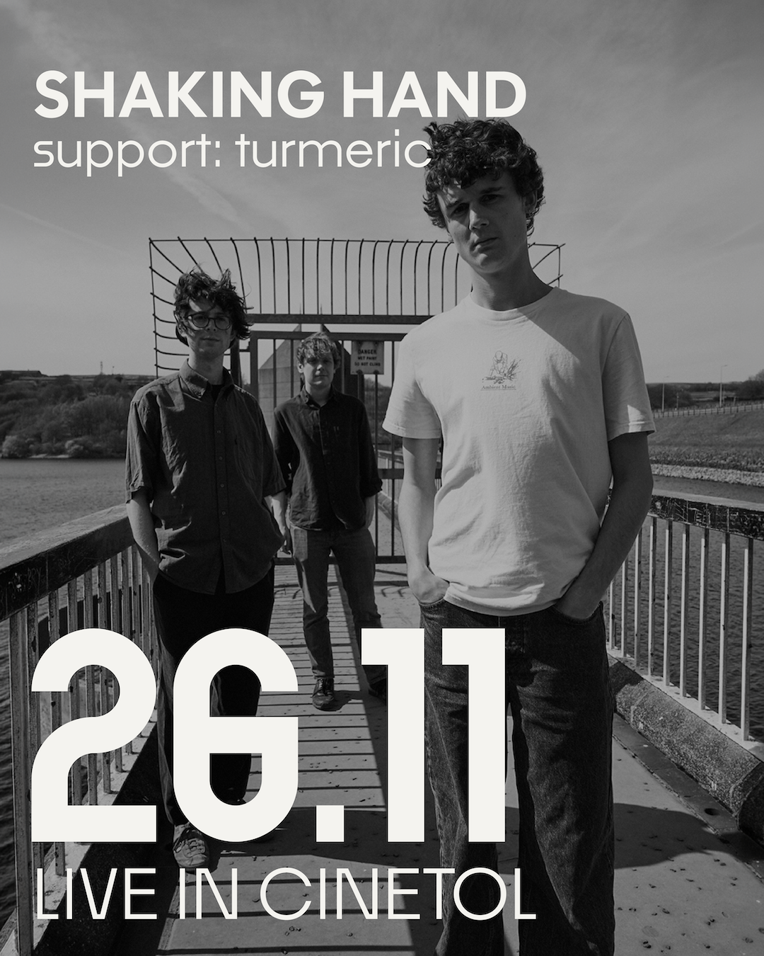 Shaking Hand + support: Turmeric Graphic