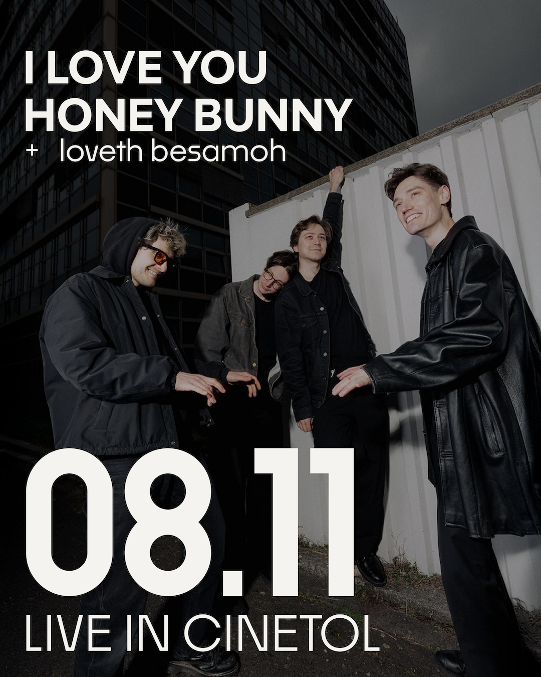 Loveth Besamoh + I Love You Honey Bunny Graphic