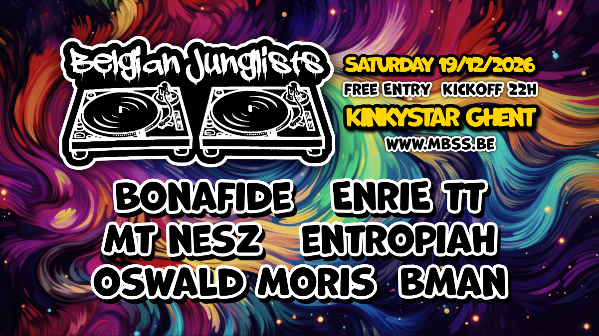 Belgian Junglists Night poster