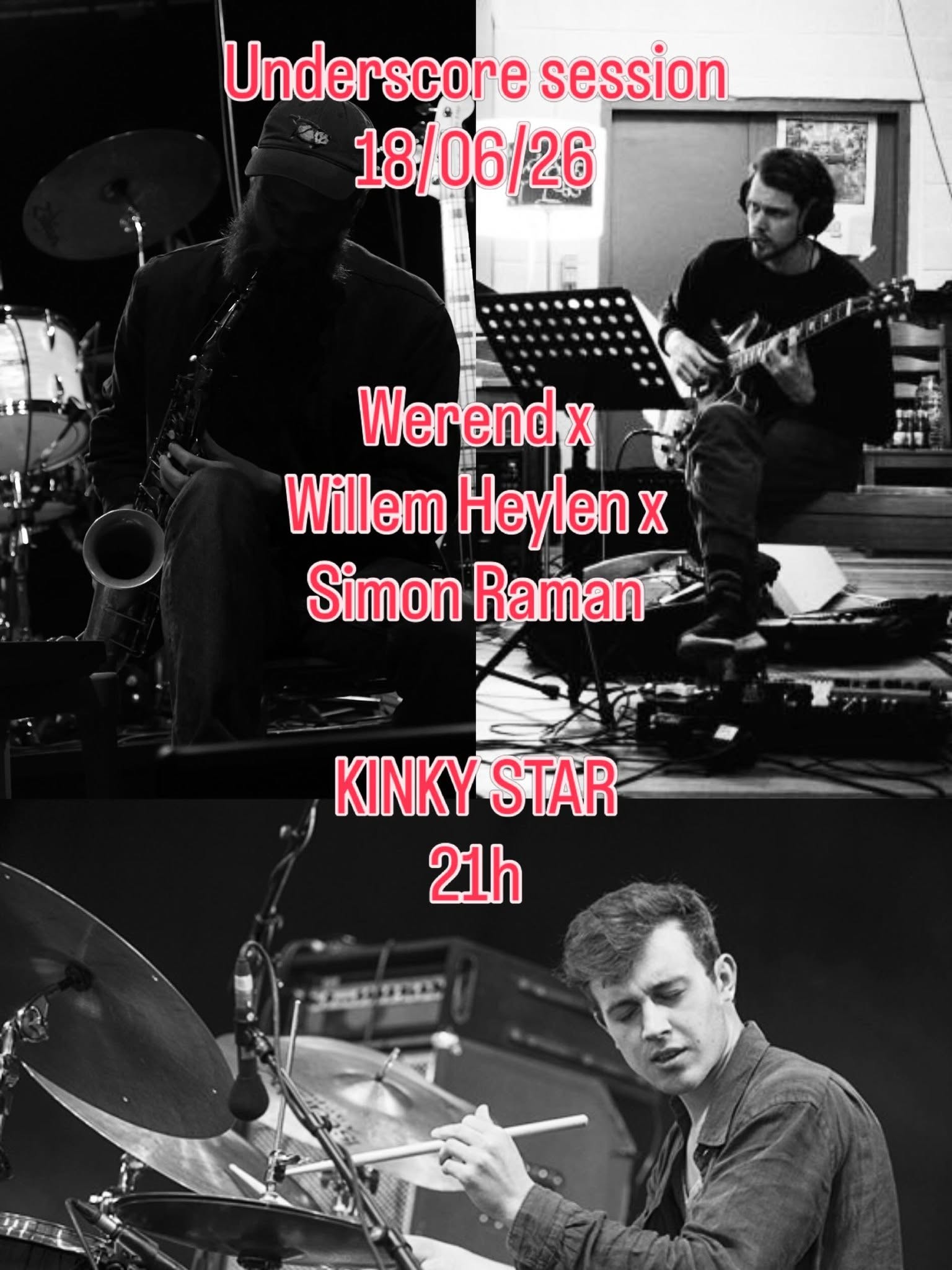 Underscore_Presents: Werend Van Den Bossche & Willem Heylen (BE) poster