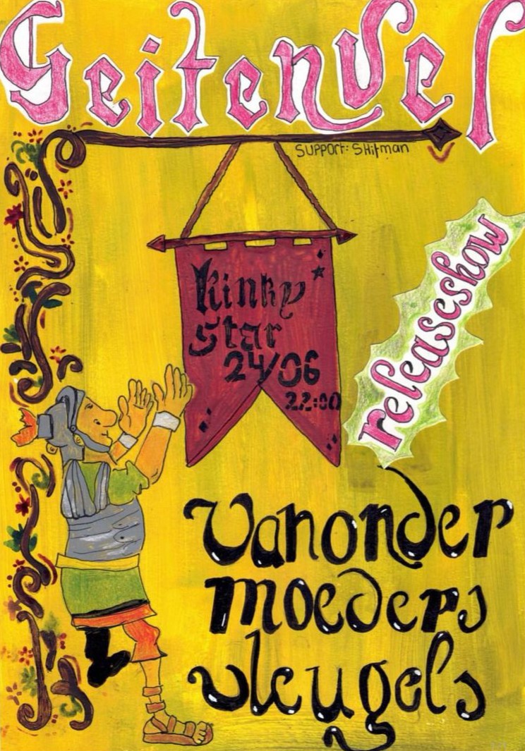 GEITENVEL RELEASESHOW - VANONDER MOEDERS VLEUGELS poster