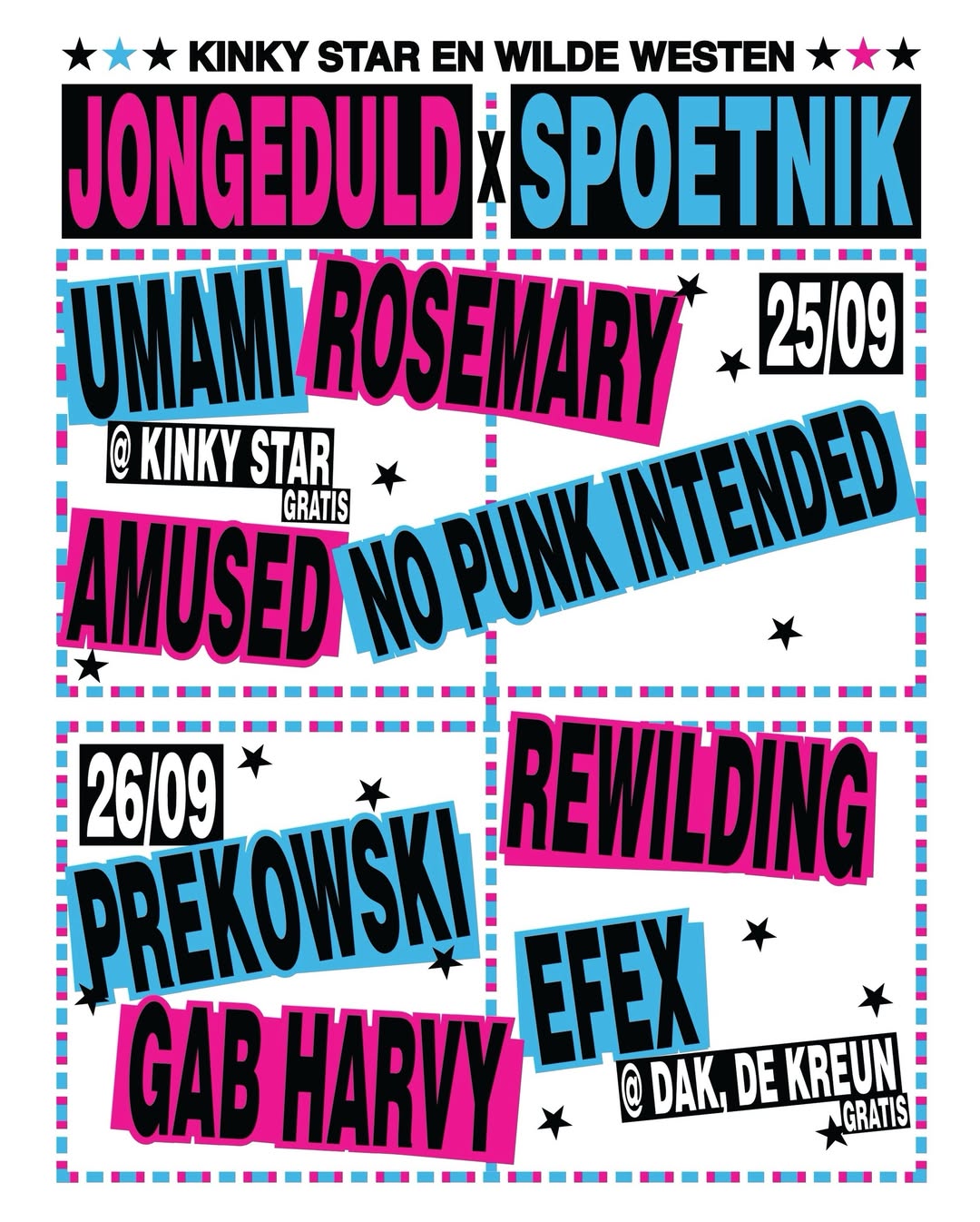JonGeduld x Spoetnik poster