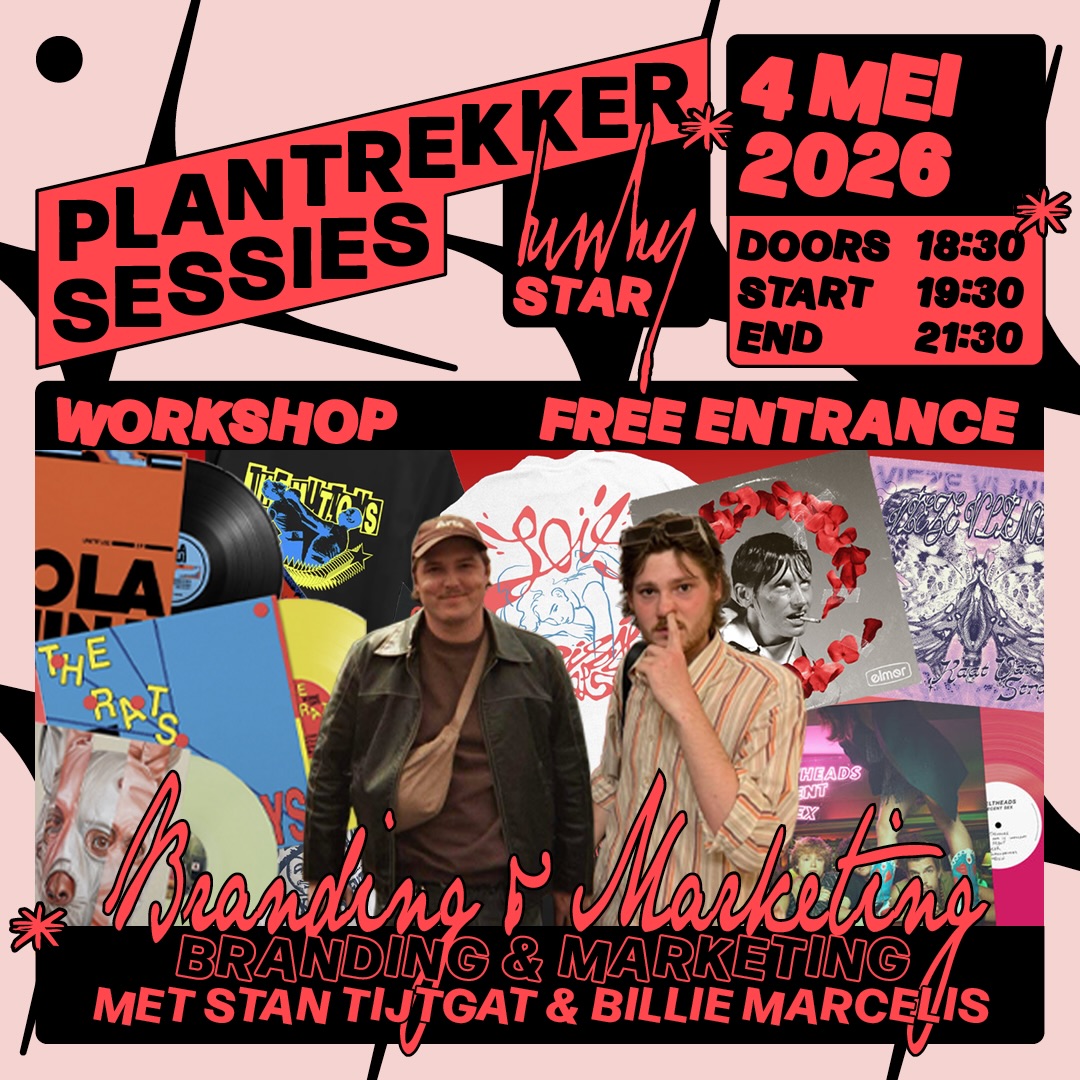 Plantrekkersessie: Promotie poster