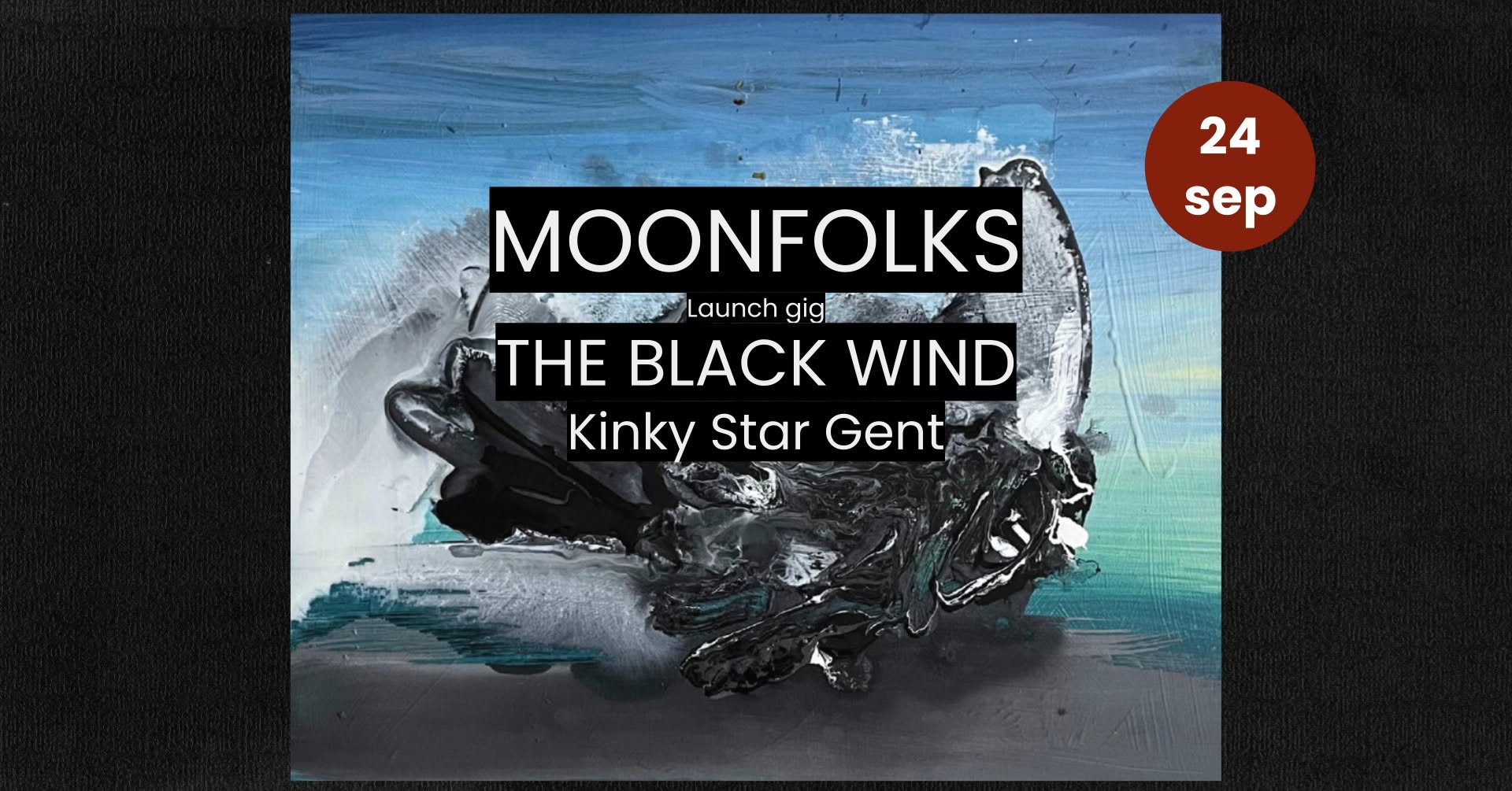 Moonfolks - Album Release poster