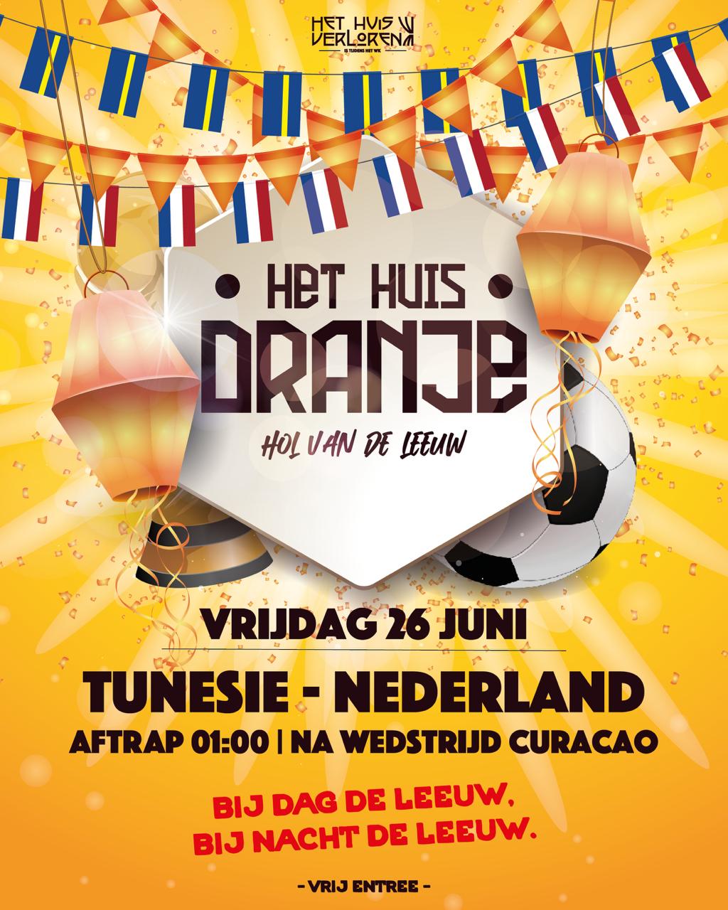 WK Tunesie Nederland