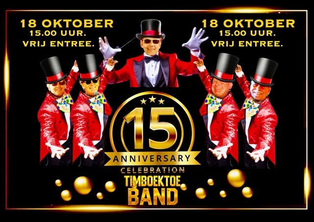 Timboektoe band 15 jaar
