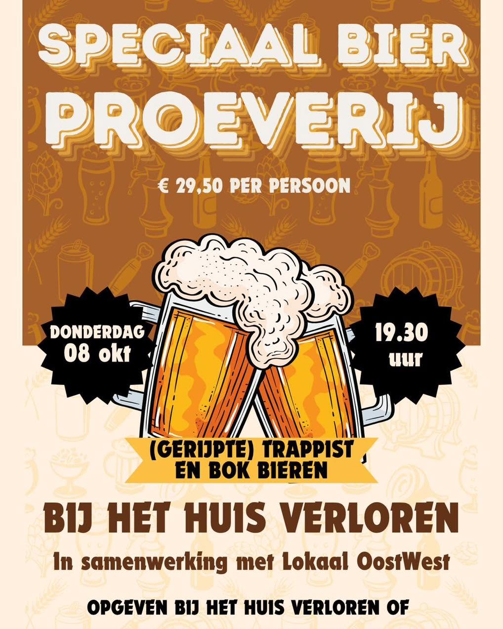 Speciaal bier proeverij 