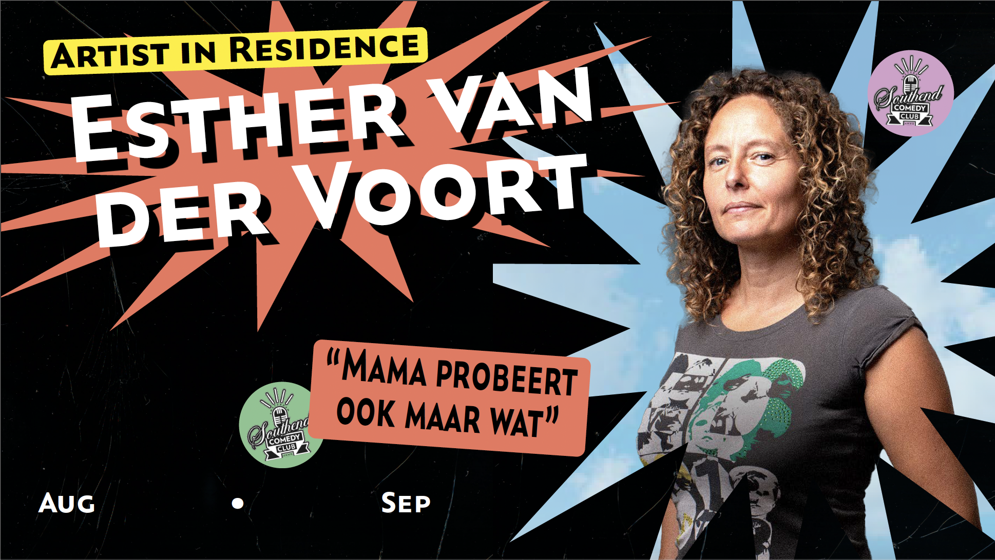 Esther van der Voort - "Mama probeert ook maar wat" Southend Comedy Club | Comedy Café Amsterdam