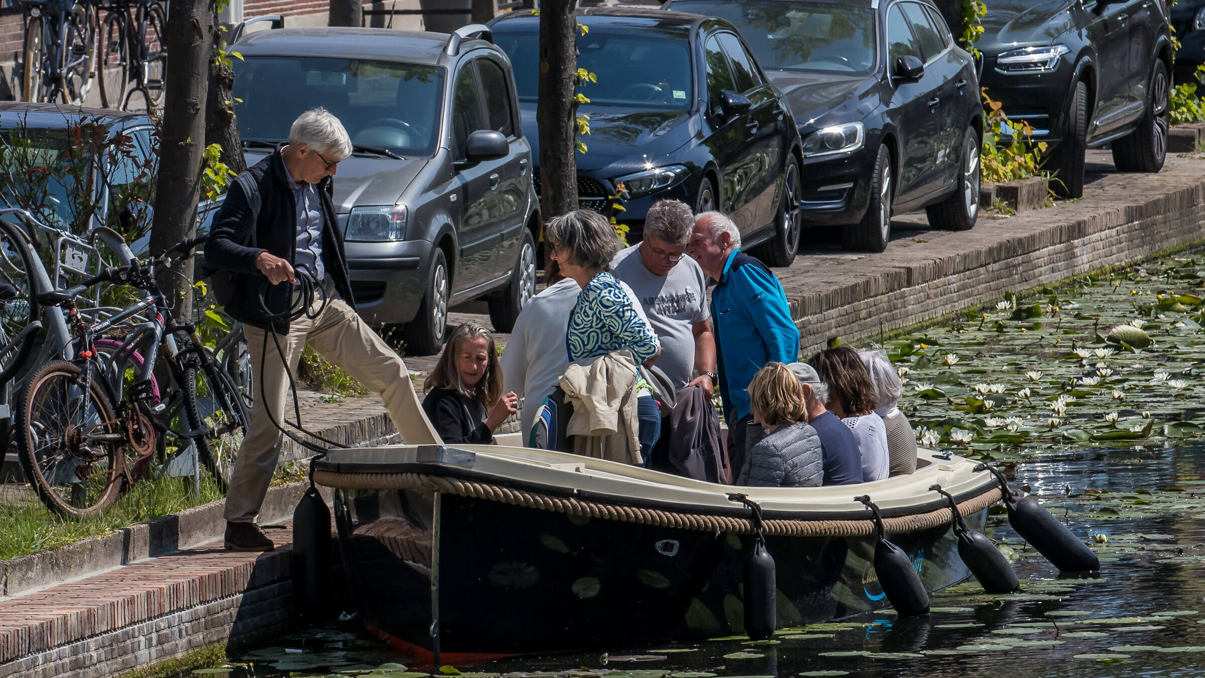 Met de boot langs drie voorstellingen