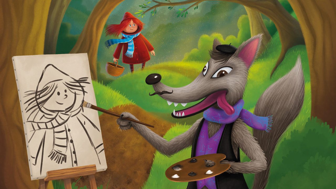 Roodkapje en de wiewawoeste Wolf (4+)