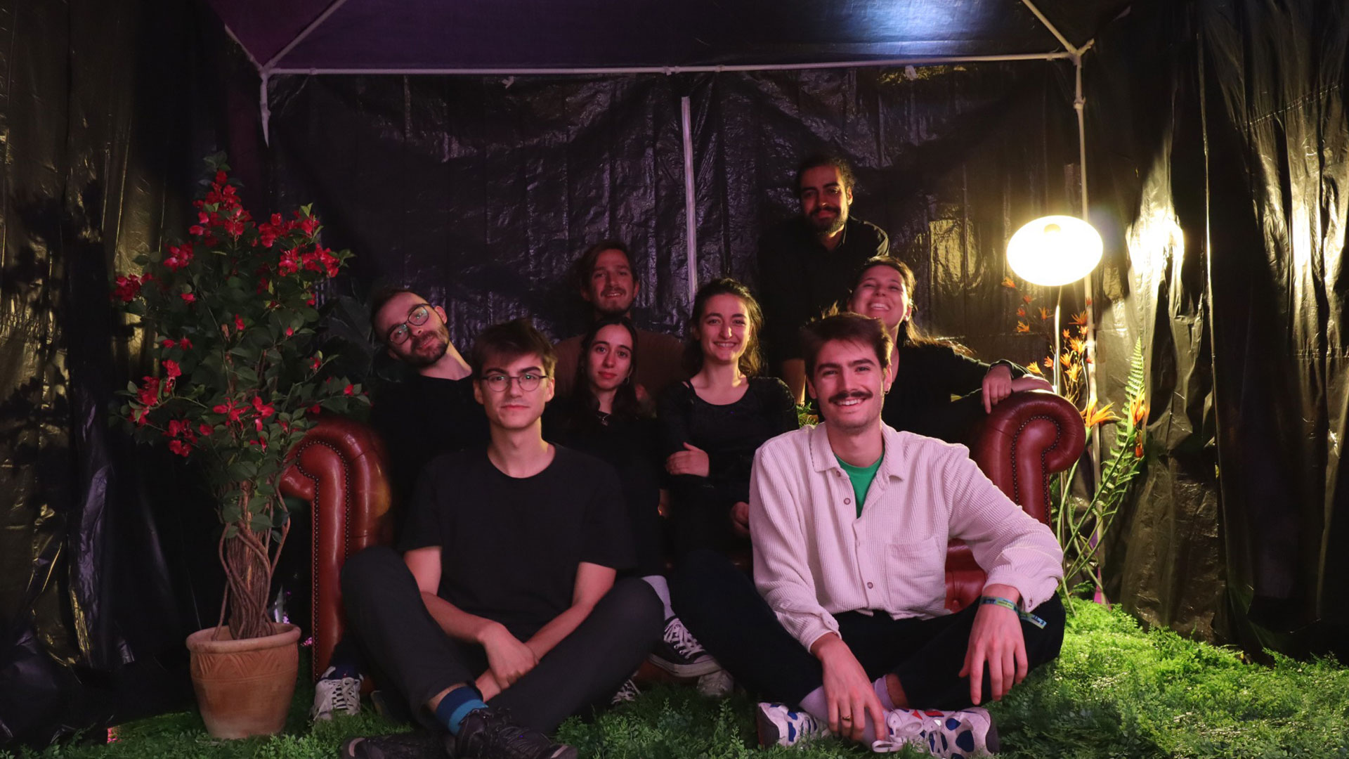 It Rose Behind the River