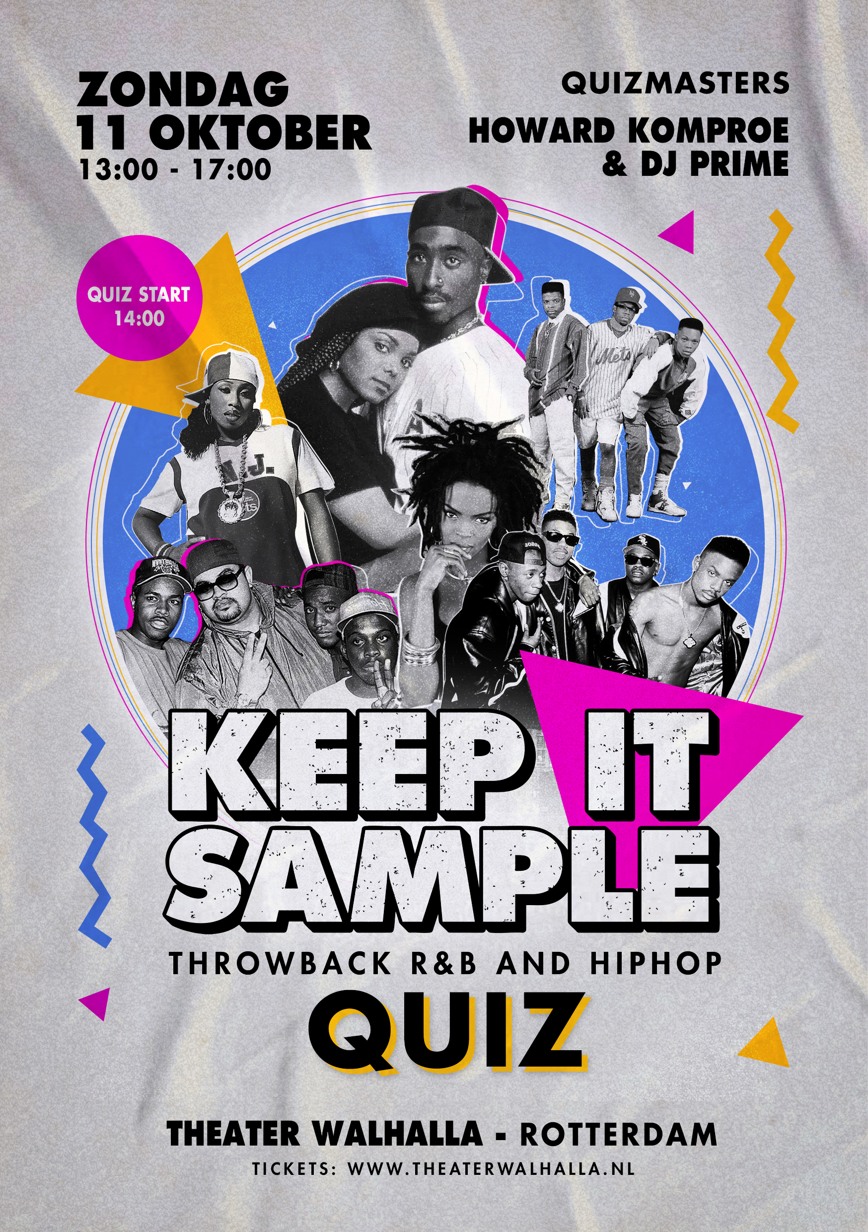 Afbeelding: Howard Komproe en Deejay Prime present: KEEP IT SAMPLE